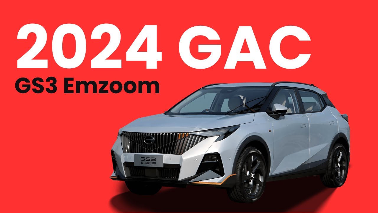 Introducing the 2024 GAC GS3 Emzoom