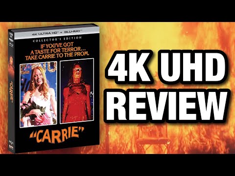 Carrie (1976) 4K UHD Blu-ray Review | Scream Factory Collector’s Edition