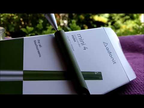 Adonit Mini 4 Precision Stylus Disc - GADGET EXPLAINED (No Commentary) - Full Unboxing