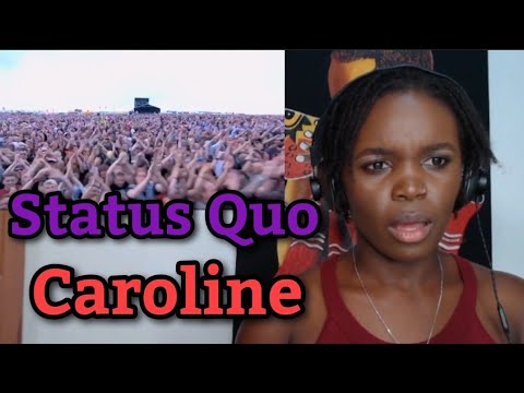AFRICAN GIRL FIRST TIME HEARING Status Quo - Caroline 