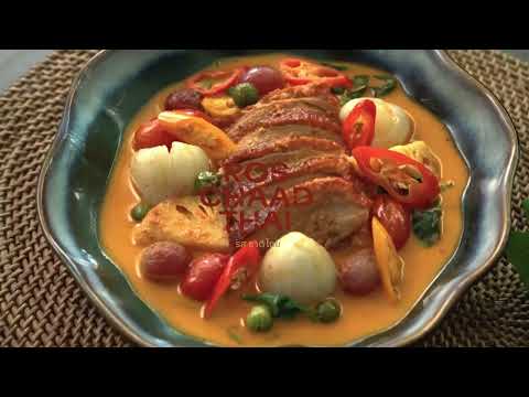 แกงเผ็ดเป็ดย่าง (Gaeng Phed Ped Yang)