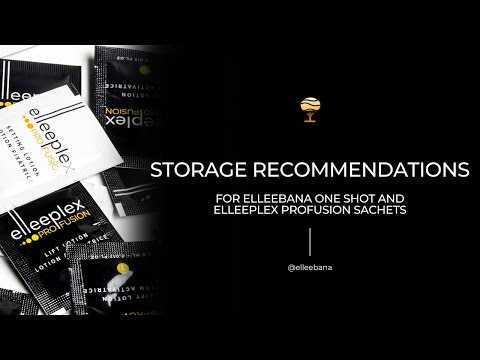 Storage Recommendations – Elleebana One Shot & Elleeplex