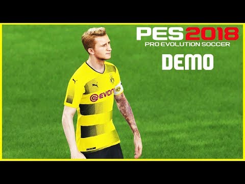 PES 2018 Demo Gameplay First Impressions - Does it suck? (Dortmund vs Barcelona)