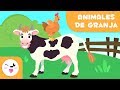 Los animales de la granja para niños - Vocabulario para niños