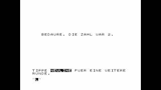 Zahlen for the ZX81