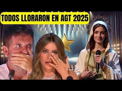 La VIRGEN MARÍA conmueve en AGT con su interpretación de PAZ y ESPERANZA.