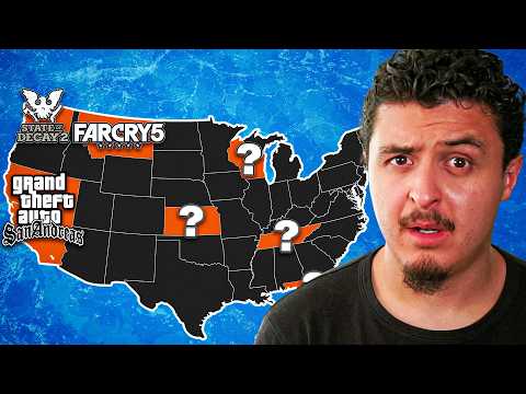 Visiting Every U.S State (in video games)