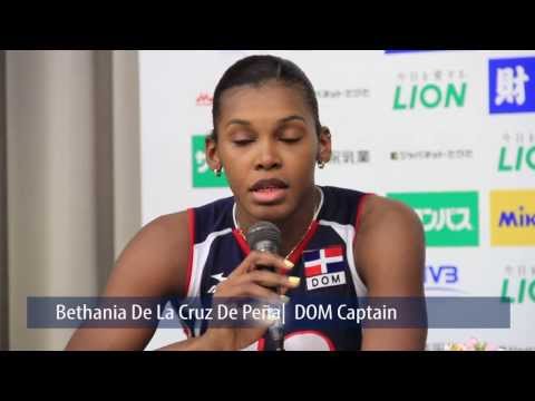 2013 FIVB Women's WGCC | BRA vs DOM Press Conference Day 3