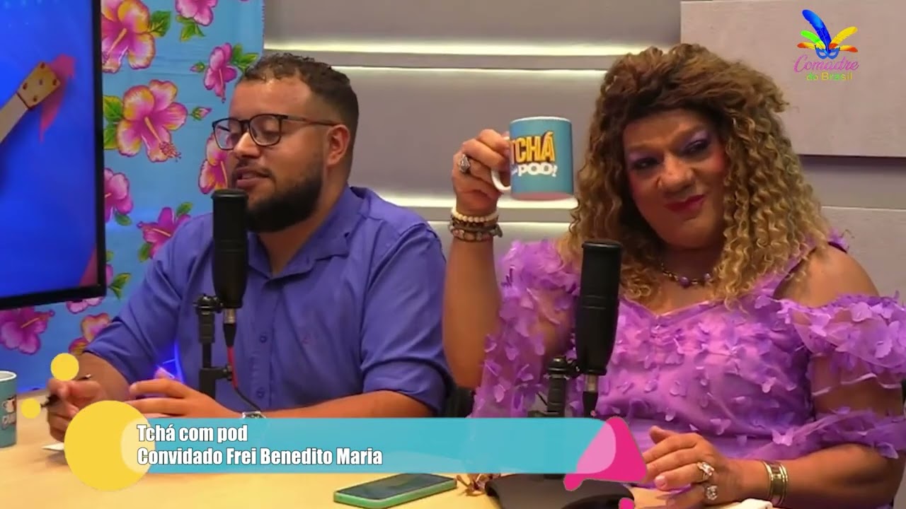 Tchá com pod - Convidado Frei Benedito Maria
