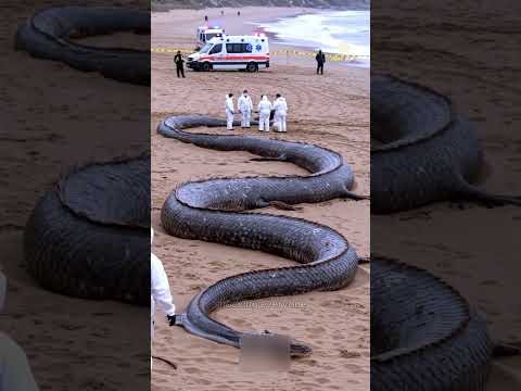 Beachgoers Shocked by Giant Snake