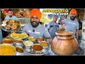 Lakha Punjabi Dhaba ki HEAVY DUTY Naulakha Thali | Street Food India