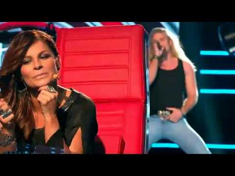 Christian Hedgren - Run to the hills "The voice sweden 2012"