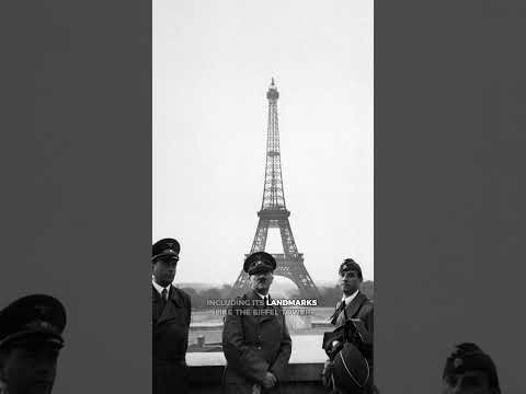 The Eiffel Tower was Almost Destroyed | The World In A Byte #ww2 #eiffeltower