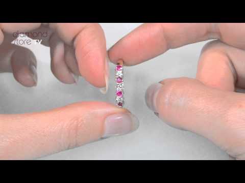 A3395 - 0.30ct Ruby And 0.15ct Diamond Ring In 9K Gold