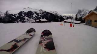 preview picture of video 'Grindelwald Kleine Scheidegg-Grund Völkl Mantra Drift HD170'