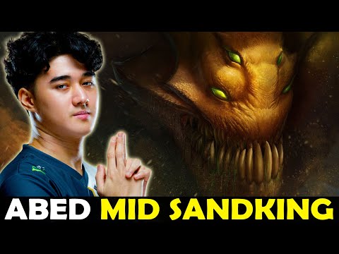 ABED MID SANDKING vs CR1T PUDGE | DOTA 2 Gameplay