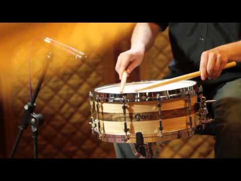 Guru Drums In Tense series   Snare drum comparison video - mirror