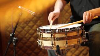 Guru Drums In Tense series   Snare drum comparison video - mirror
