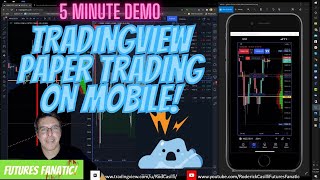 How To Paper Trade On The TradingView Mobile App