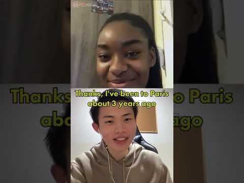 Japanese guy surprises French woman!