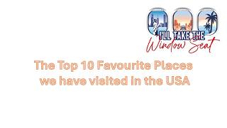 I'll Take The Window Seat Top 10 Destinations