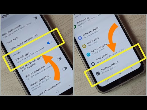 Enable | Disable USB Debugging Mode on Any Samsung Galaxy Mobile Phone