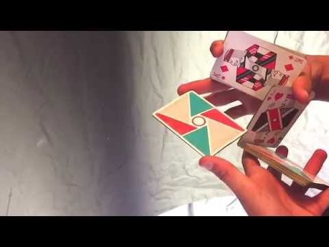 Davtimus:  Cardistry Kick Flip tutorial