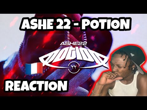 AMERICAN REACTS TO FRENCH DRILL RAP! ASHE 22 - Potion (Clip officiel)WITH ENGLISH SUBTITLES REACTION
