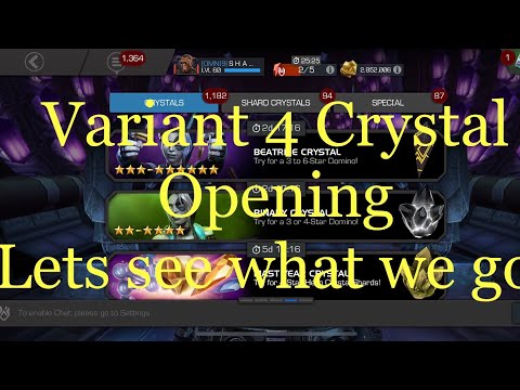 Variant 4 Rewards Crystal opening