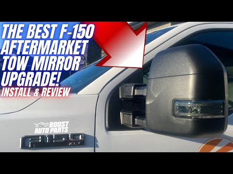 Tow Mirror Upgrade – Power Fold & Power Extend for Ford F-150! (Boost Auto Parts Install)