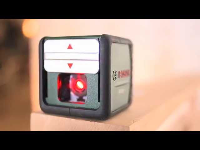 Video Teaser für Bosch Kreuzlinien-Laser QUIGO - Nivellieren - Anwendungsvideo