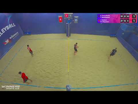 13:25 D. Svyrydenko / Y. Bohdashkin - I. Datsiuk / M. Stepanov 01.04.2023 | Winners Beach Volleyball