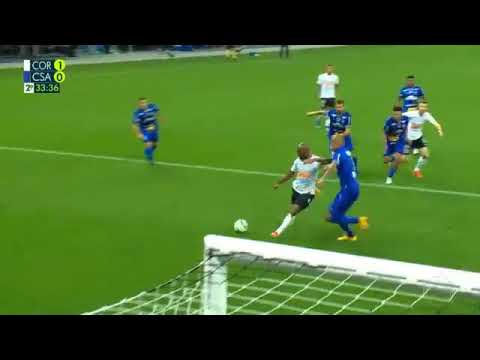 GOL DE VAGNER LOVE, CORINTHIANS 1 X 0 CSA.