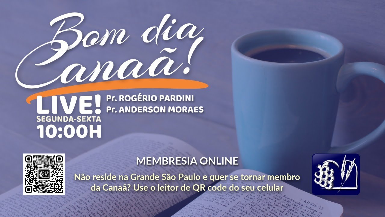 BOM DIA, CANAÃ! - LIVE - 17/03/2021