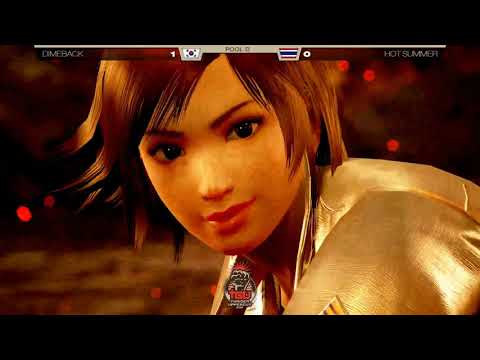 Dimeback VS Hot Summer   Pool D2 Losers Finals   TGU 2018   Tekken World Tour in Bangkok