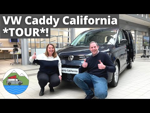 VW Caddy California 2022 *TOUR* Does Size Matter?!