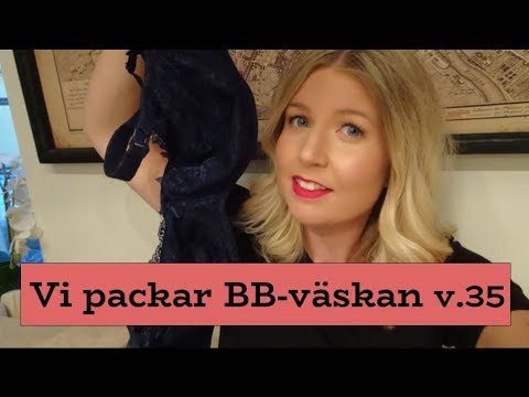 Packar BB-väskan | Gravid vecka för vecka 35