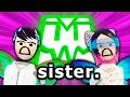 I FORCED My SISTER Back To Rec Room GONE WRONG