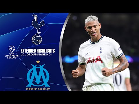 Tottenham Hotspur vs. Marseille: Extended Highlights | UCL Group Stage MD 1 | CBS Sports