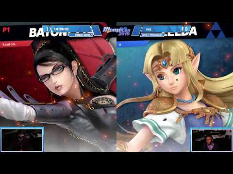 Momocon 2019 SSBU - Captainzack(Bayonetta) vs Pace(Zelda) - Singles Pools