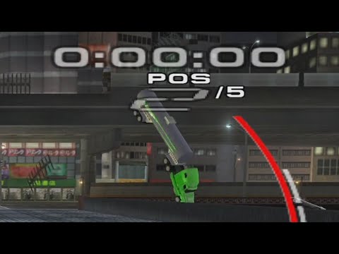 Truck going for a swim (Midnight Club 3)