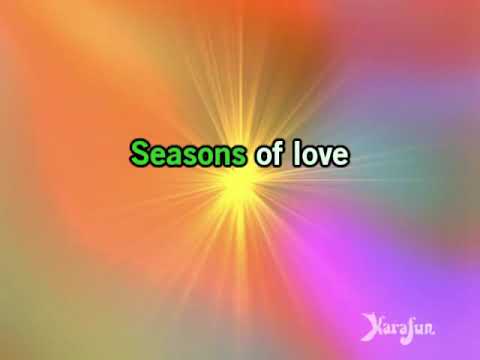 Seasons Of Love Karaoke - Rent (3 Keys Lower)