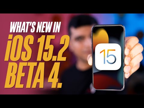 iOS 15.2 Beta 4 Features, Changes in 2 Minutes