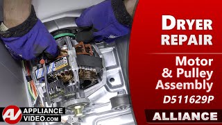 Dryer Not Starting - Motor and Pulley Assembly Repair