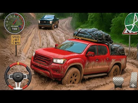 4x4 Offroad Jeep Driving Simulator 3D - Drive SUV 4x4 jeep Offroad Game - Android GamePlay