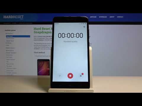 How to Record Sounds in XIAOMI Redmi Note 4 – Sound Recorder