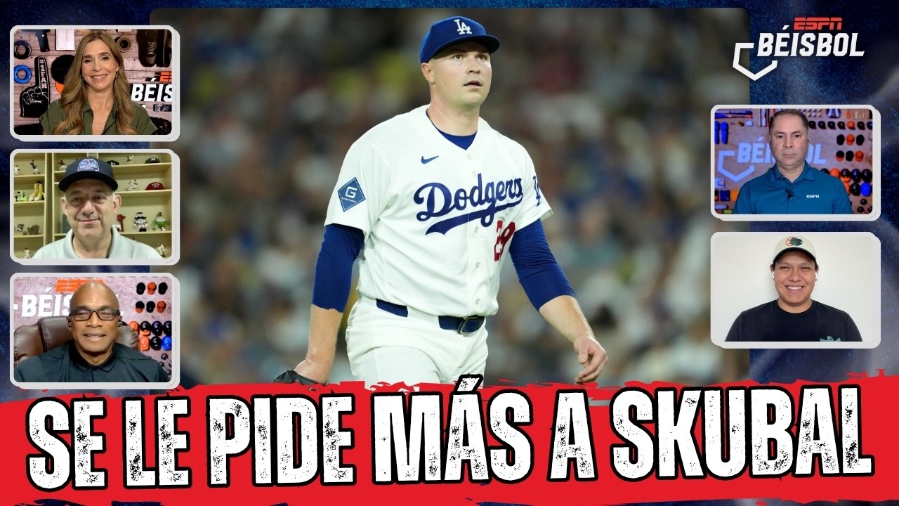TARIK SKUBAL HA CUMPLIDO con los DODGERS, pero no está al nivel de CY YOUNG | ESPN Beisbol