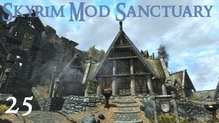 Skyrim Mod Sanctuary 25 - A Better Whiterun, Realistic Lighting, HD Fix, Shadow Striping fix