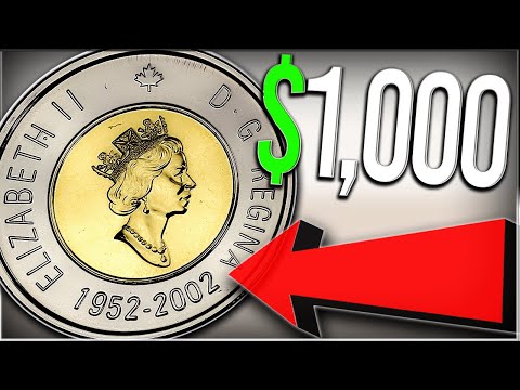 "HOLY GRAIL 2002 TOONIE" - Look for this Rare Error Coin in your Pocket Change!!