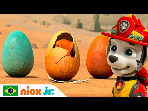 Capa de Patrulha Canina | Os filhotes e os ovos roubados | Nick Jr. em Português